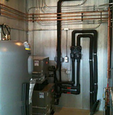 Bryant split system geothermal units at Caesars Creek Winery in Xenia OH