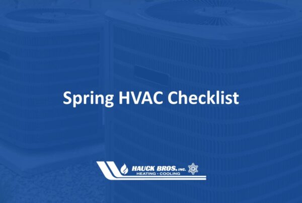 Spring HVAC Maintenance Checklist