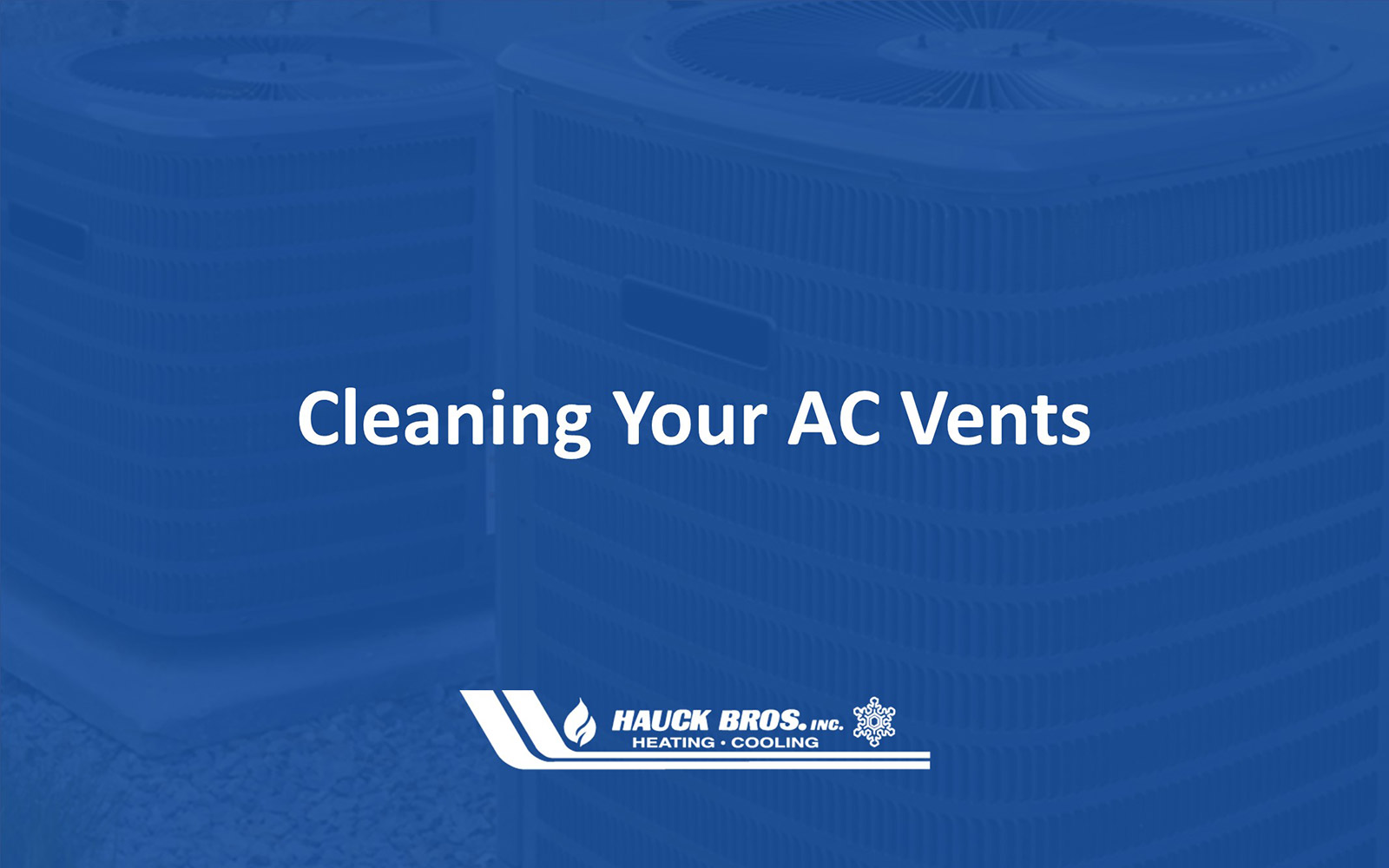 Cleaning Your AC Vents